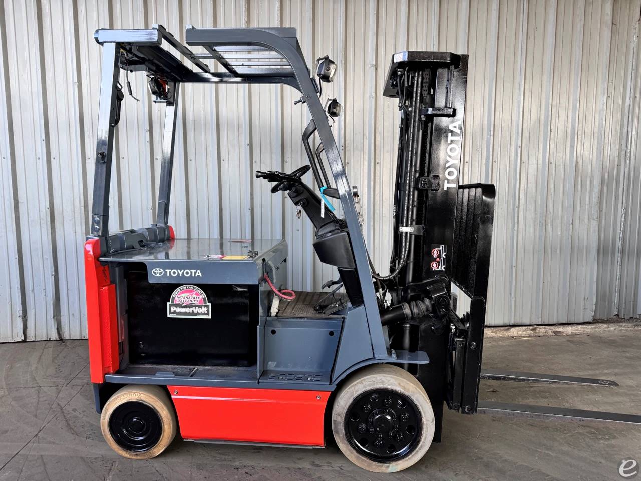 2015 Toyota 8FBCU25 Electric Forklift - 123Forklift