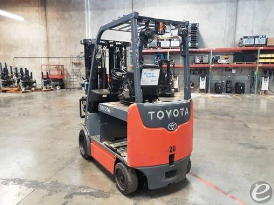 2017 Toyota 8FBCHU25 Electric Forklift - 123Forklift