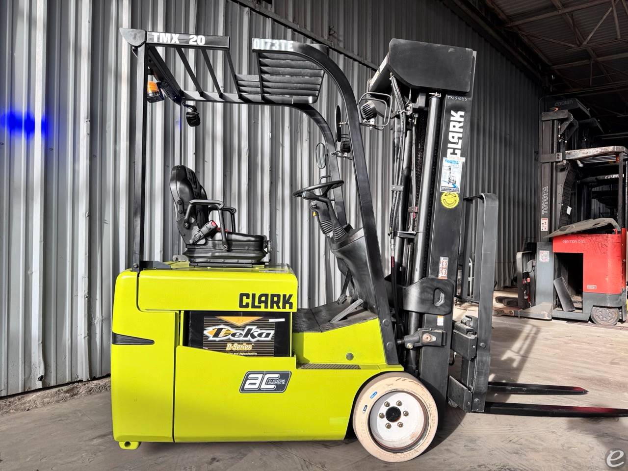 2016 Clark TMX20 Electric Forklift - 123Forklift