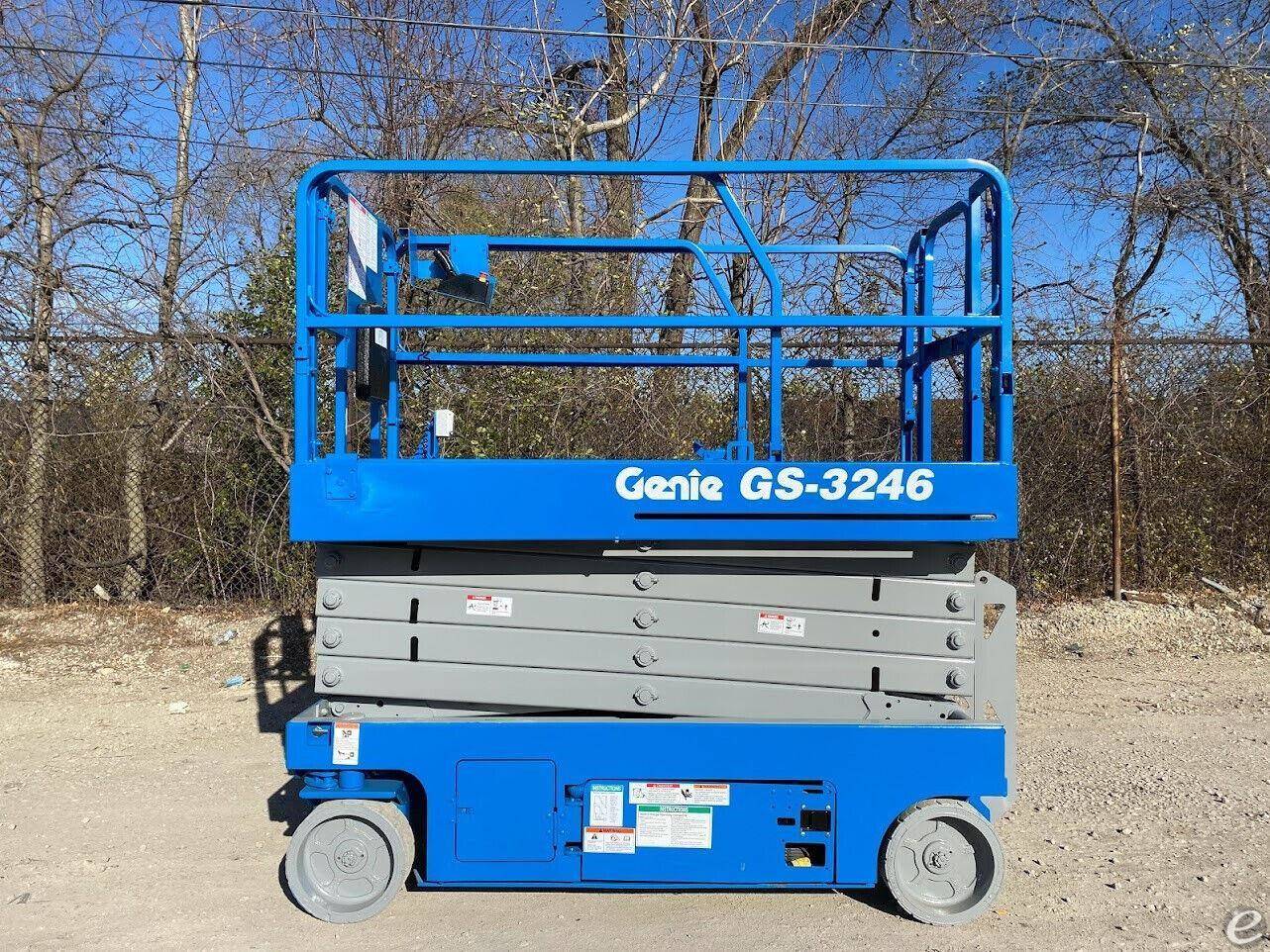 2014 Genie GS3246 Electric Scissor Lift - 123Forklift