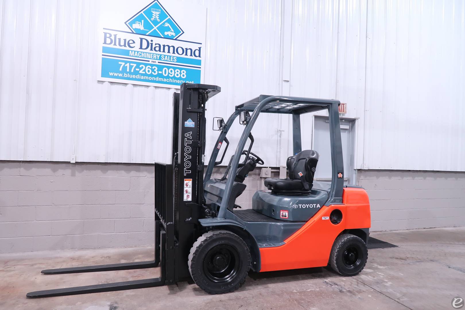 2011 Toyota 8FDU25 Diesel Forklift