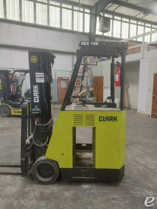 2017 Clark ESX15S Electric Forklift - 123Forklift