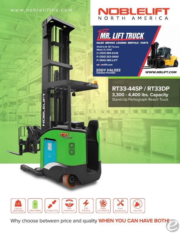 2026 Noblelift RT33DP-334