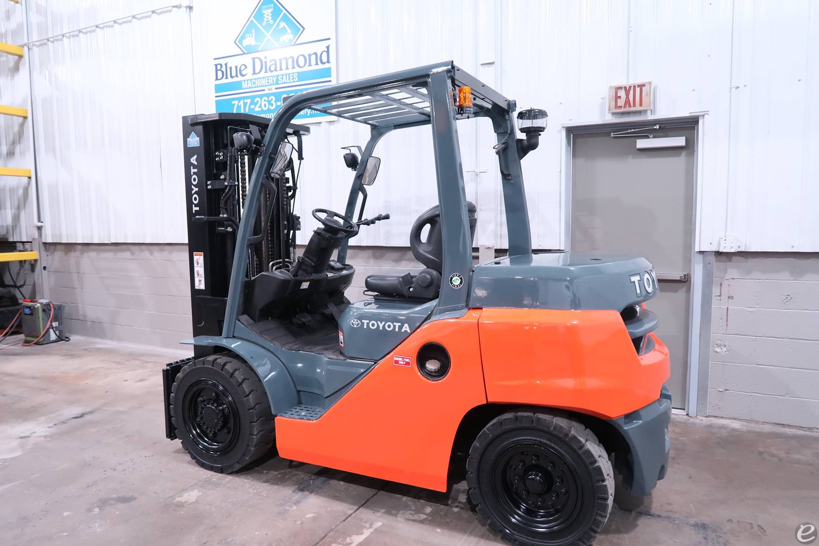2015 Toyota 8FD35U Diesel Forklift - 123Forklift