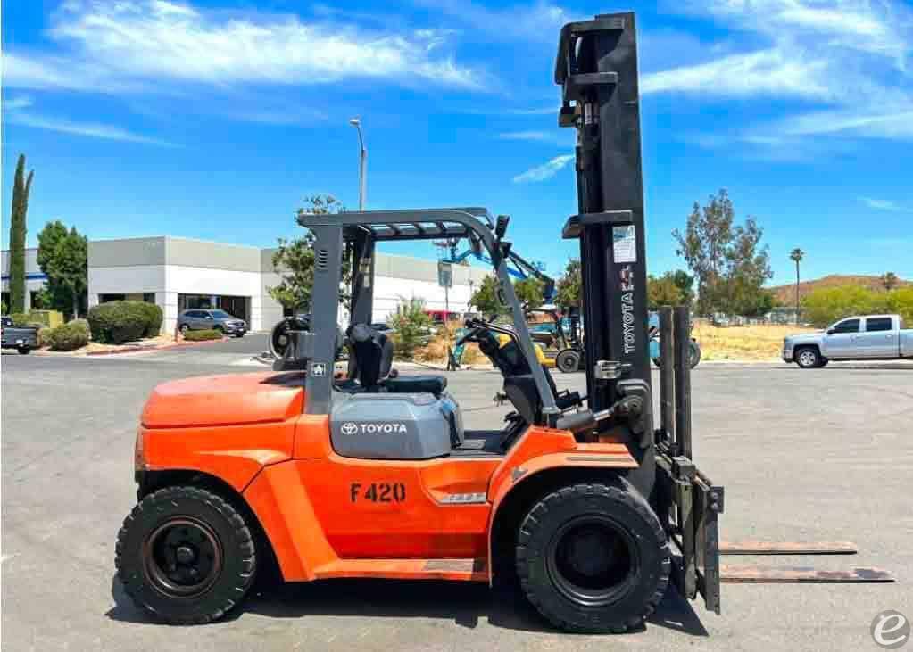 2002 Toyota 7FGU60 LP Gas Forklift