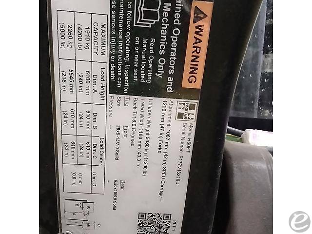 2020 Hyster H60FT