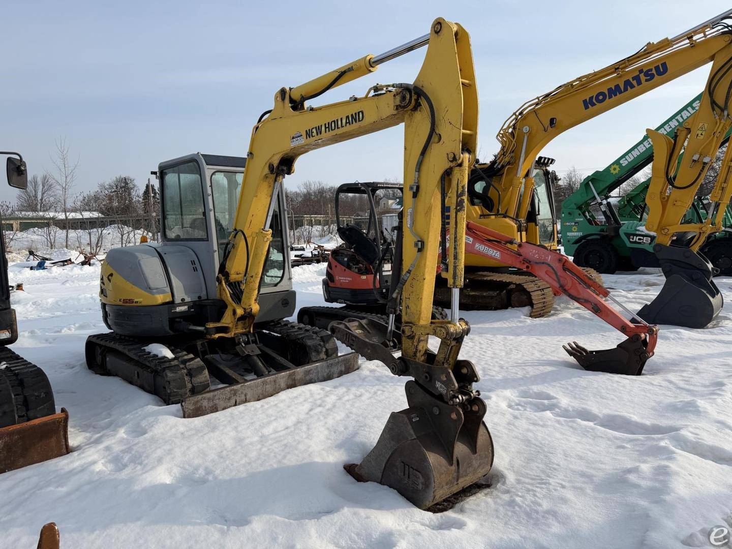 2012 New Holland E55BX