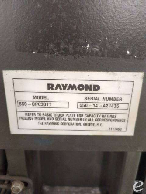 2014 Raymond 550-OPC30TT