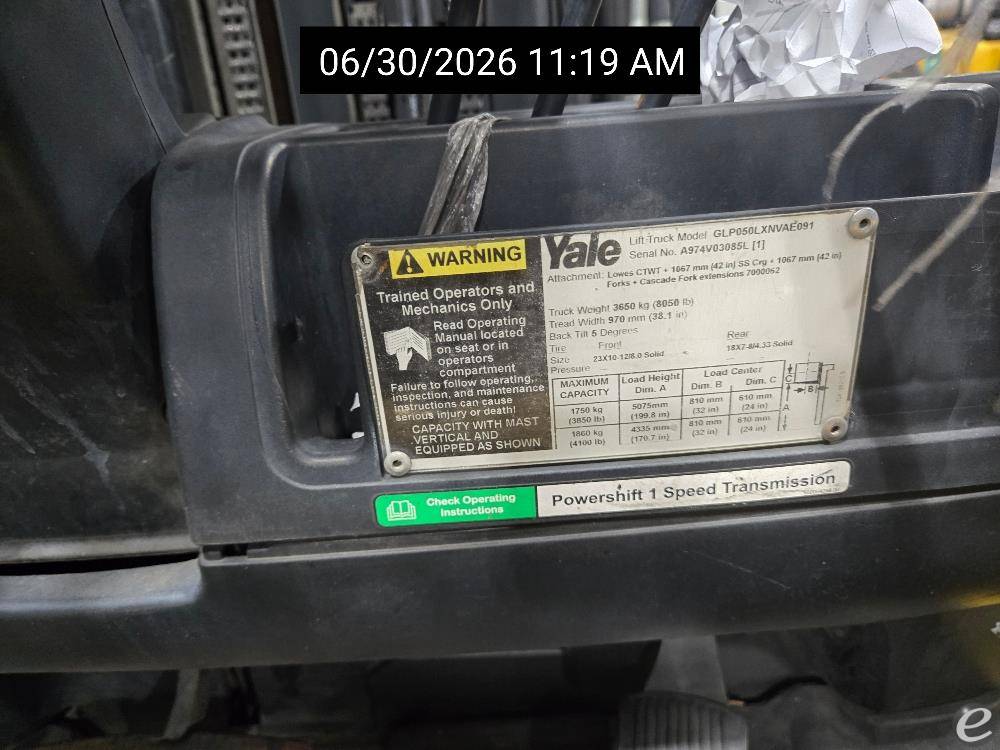 2013 Yale GP050LX