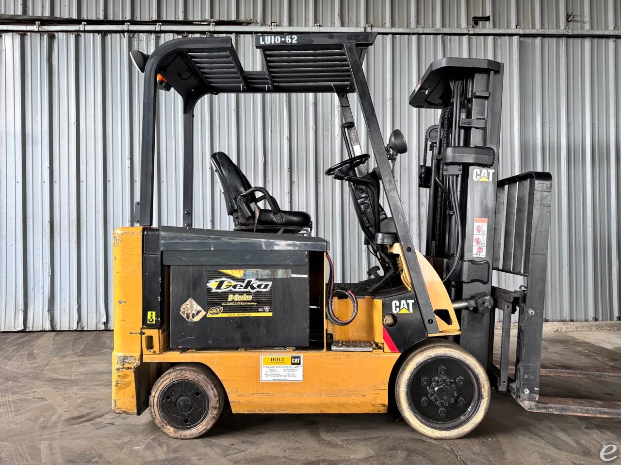 2009 Cat                                       E5500 Electric Forklift - 123Forklift