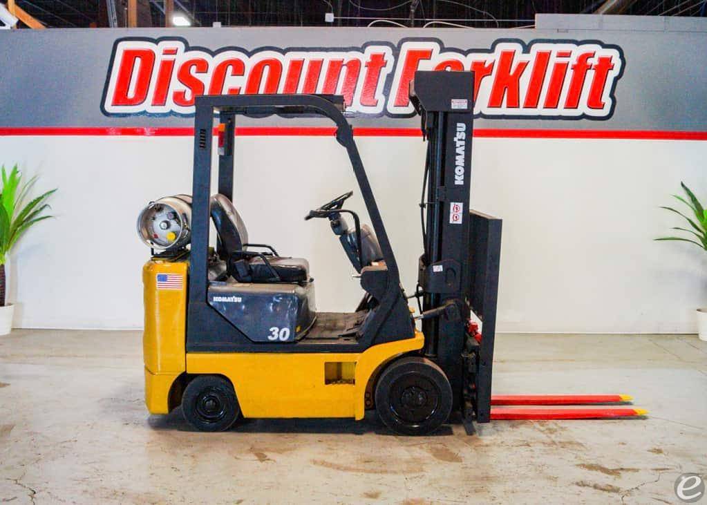 2003 Komatsu FG15ST-16 LP Gas Forkl...