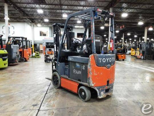 2016 Toyota 8FBCU20 Electric Forklift - 123Forklift
