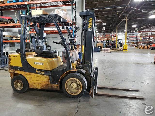 2016 Yale GTP060VXNDSV089 Dual Fuel Forklift - 123Forklift