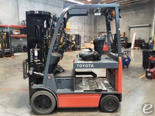 2017 Toyota 8FBCHU25 Electric Forklift - 123Forklift