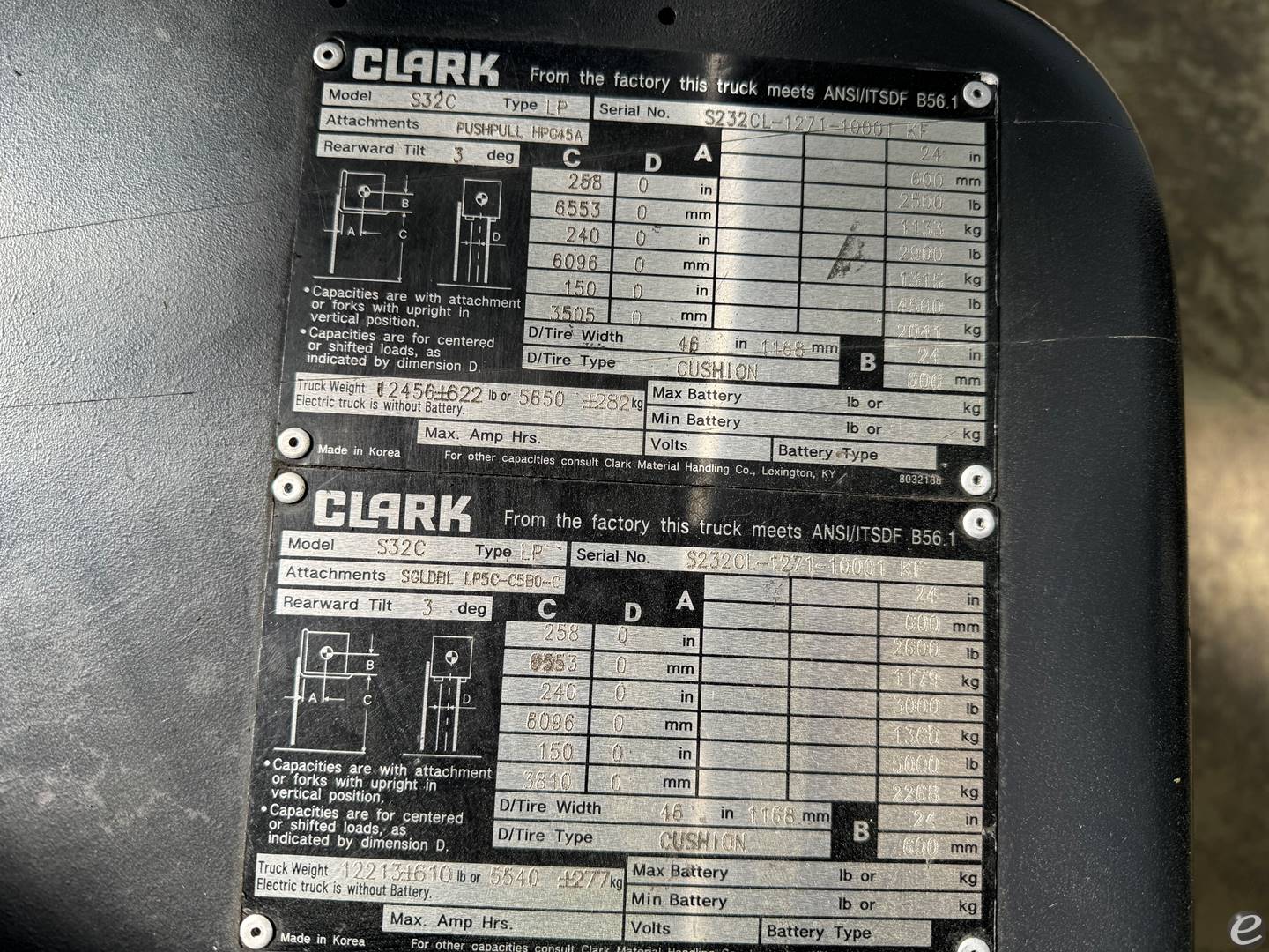 2021 Clark S32C