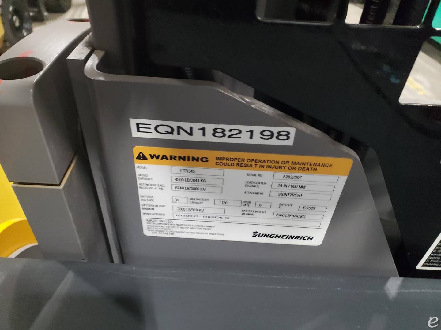 2024 Jungheinrich ETR345A