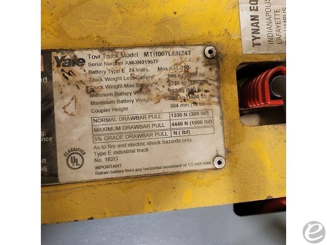 2008 Yale MTR007-E Electric Forklift - 123Forklift