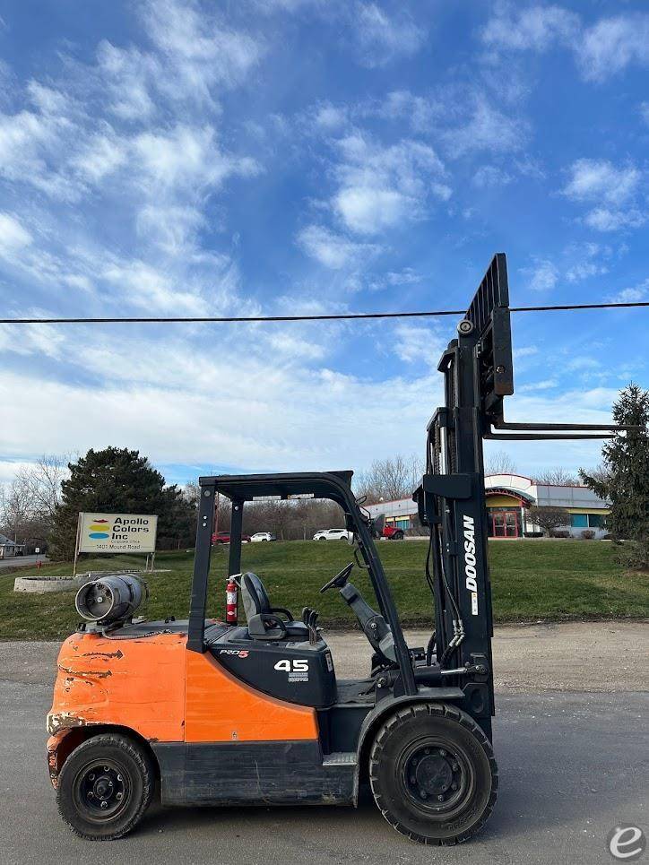 2018 Doosan G45S-5 LP Gas Forklift - 123Forklift