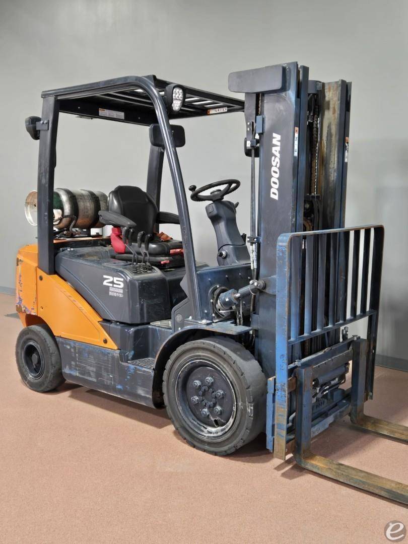 2021 Doosan G25N-7 LP Gas Forklift - 123Forklift
