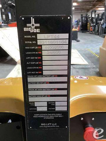 2022 Big Joe LPT44 Electric Forklift - 123Forklift
