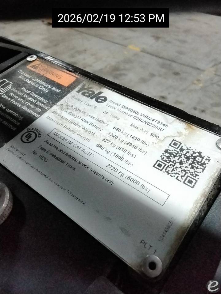 2020 Yale MPE060-VH