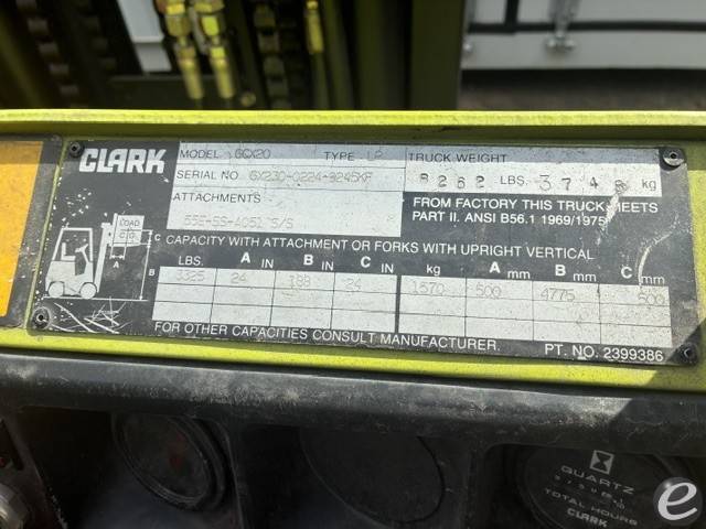 1992 Clark GCX20