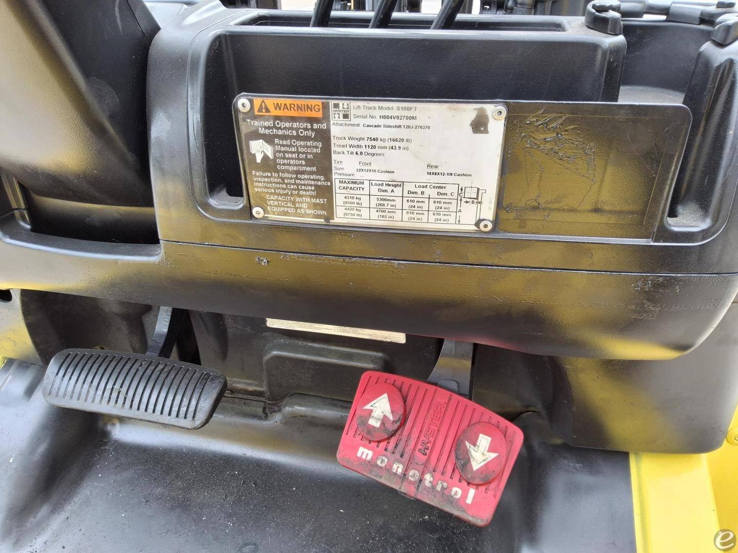 2014 Hyster S100FT