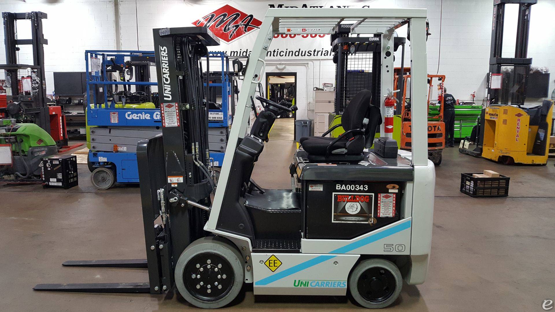 2019 Unicarriers BXC50NEE Electric Forklift - 123Forklift