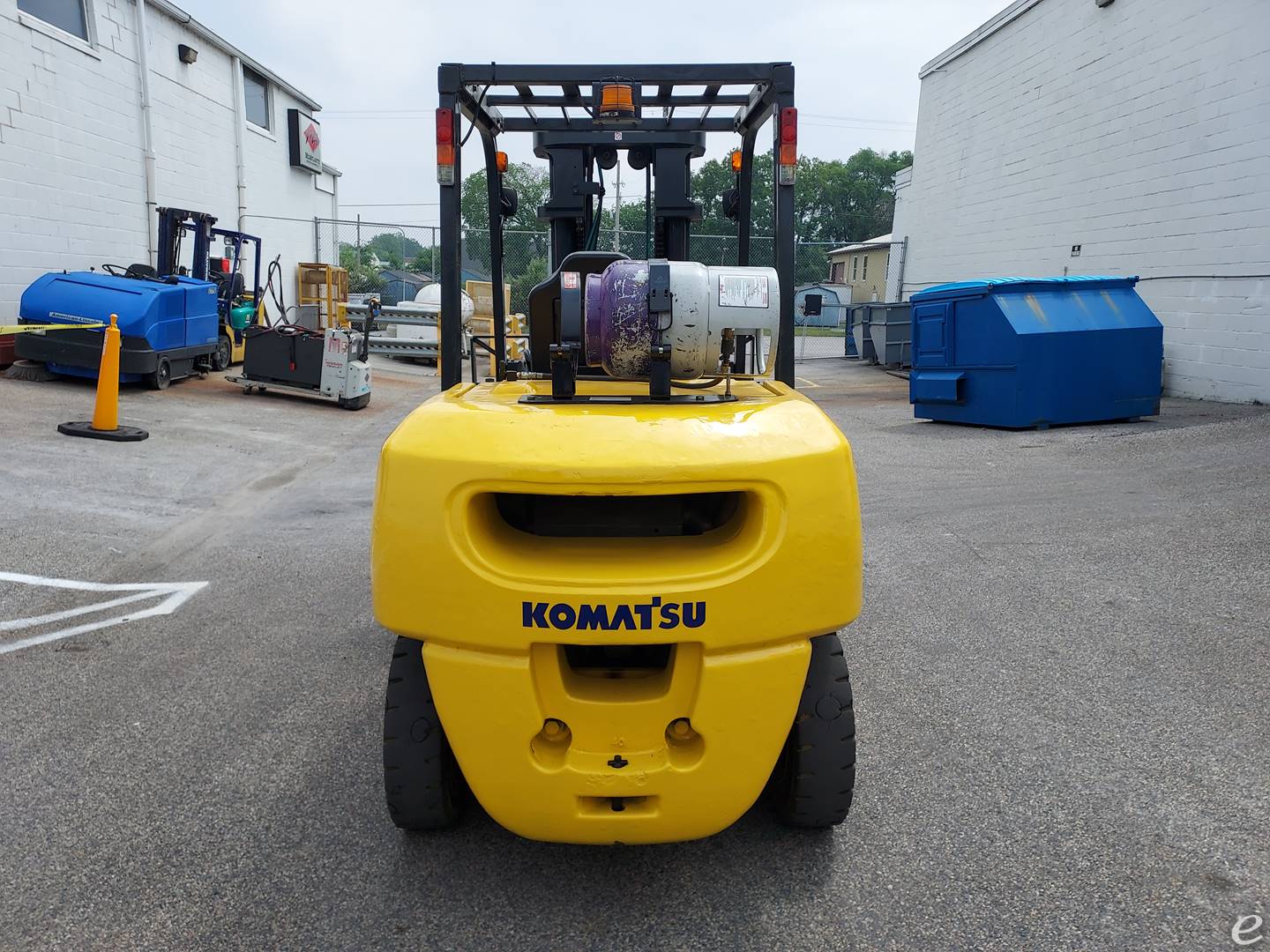 2008 Komatsu FG40T-8 LP Gas Forklift - 123Forklift