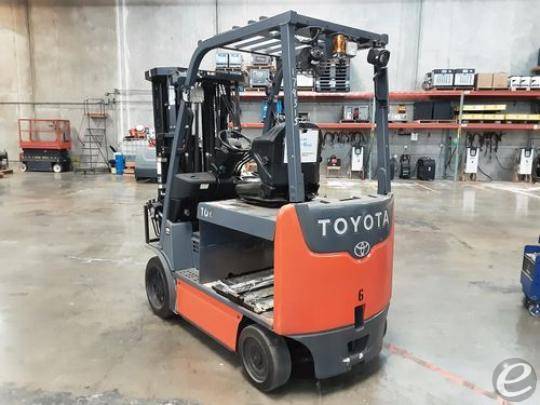 2017 Toyota 8FBCHU25 Electric Forklift - 123Forklift
