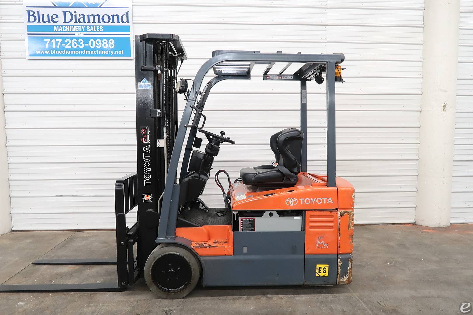 2011 Toyota 7FBEU18 Electric Forklift - 123Forklift