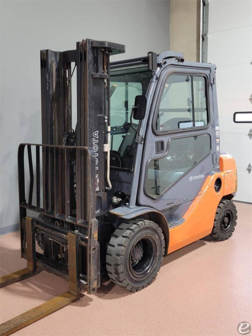 2019 Toyota 8FDU25 Diesel Forklift - 123Forklift