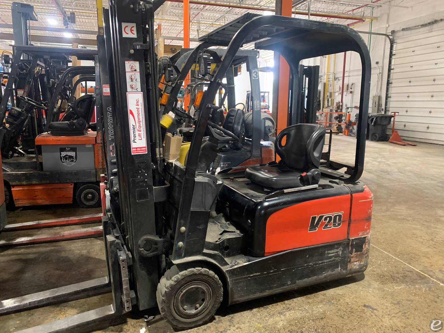 2011 EP Equipment CPD20 Electric Forklift - 123Forklift