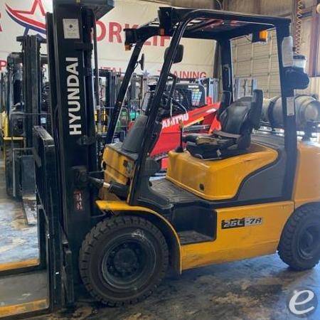 2019 Hyundai 25L-7A LP Gas Forklift - 123Forklift
