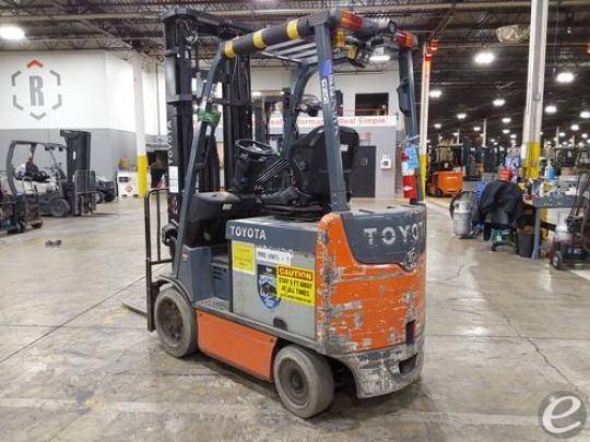 2015 Toyota 8FBCU25 Electric Forklift - 123Forklift