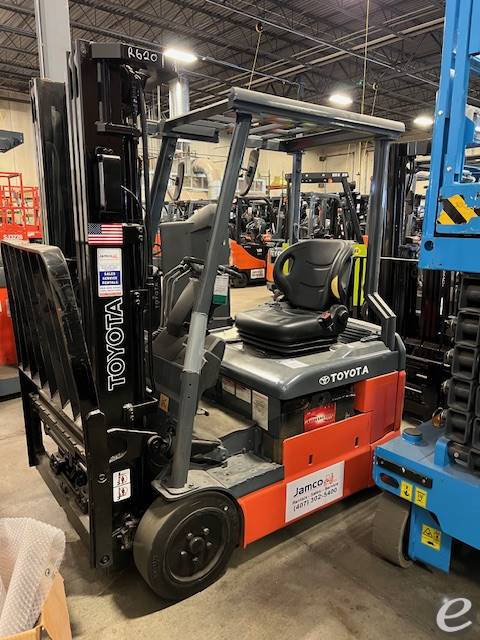 2017 Toyota 8FBE15U Electric Forklift - 123Forklift