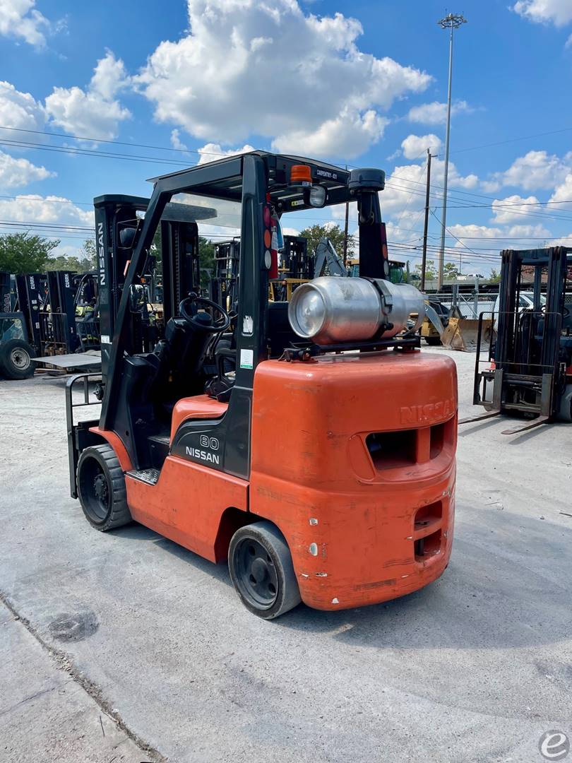 2012 Nissan                                             CF80LP LP Gas Forklift - 123Forklift