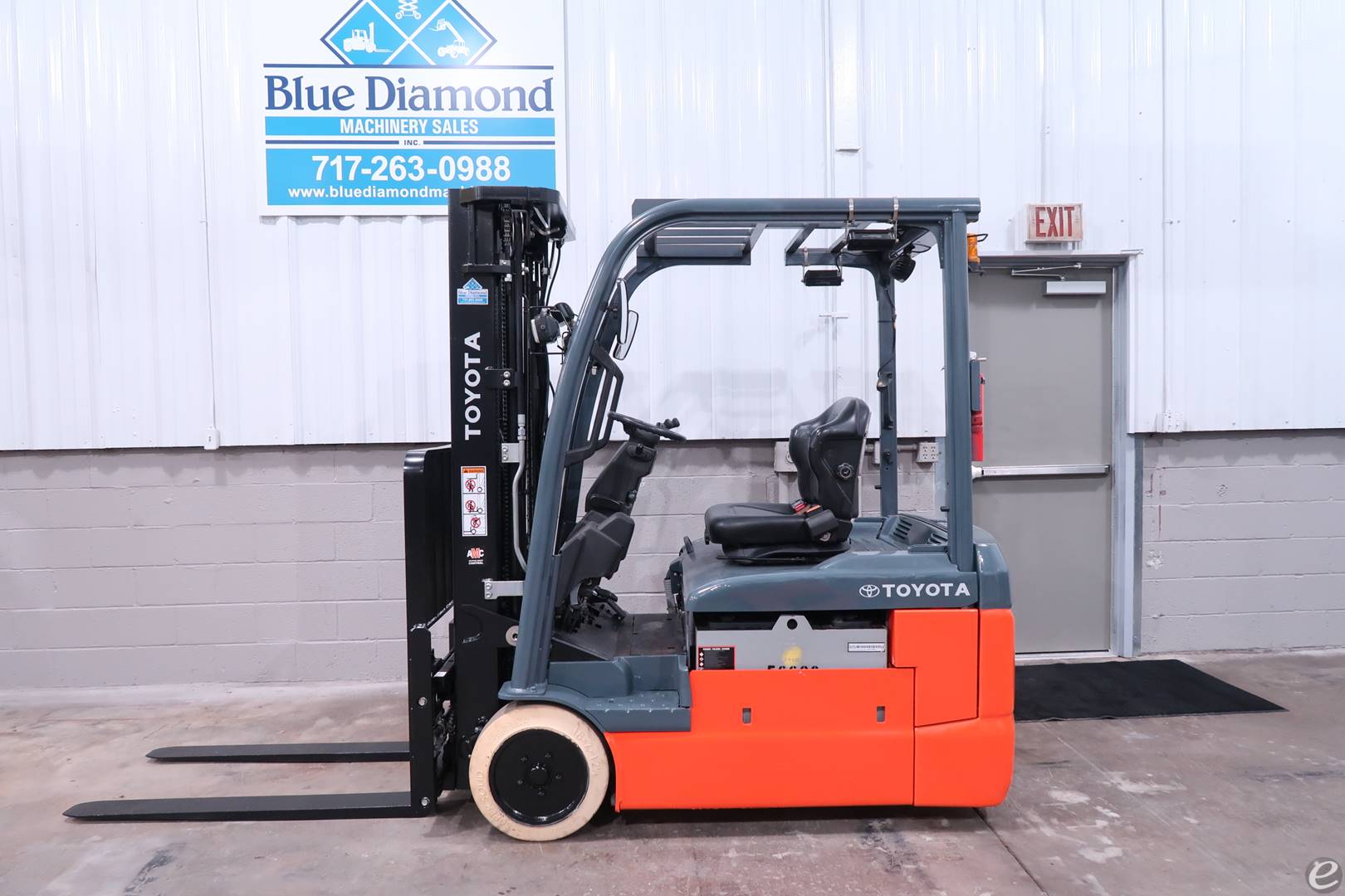 2016 Toyota 8FBE20U Electric Forklift - 123Forklift