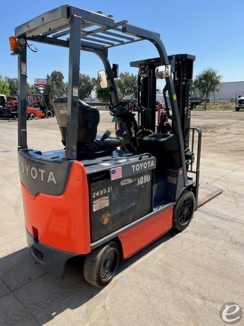 2017 Toyota 8FBCHU25 Electric Forklift - 123Forklift