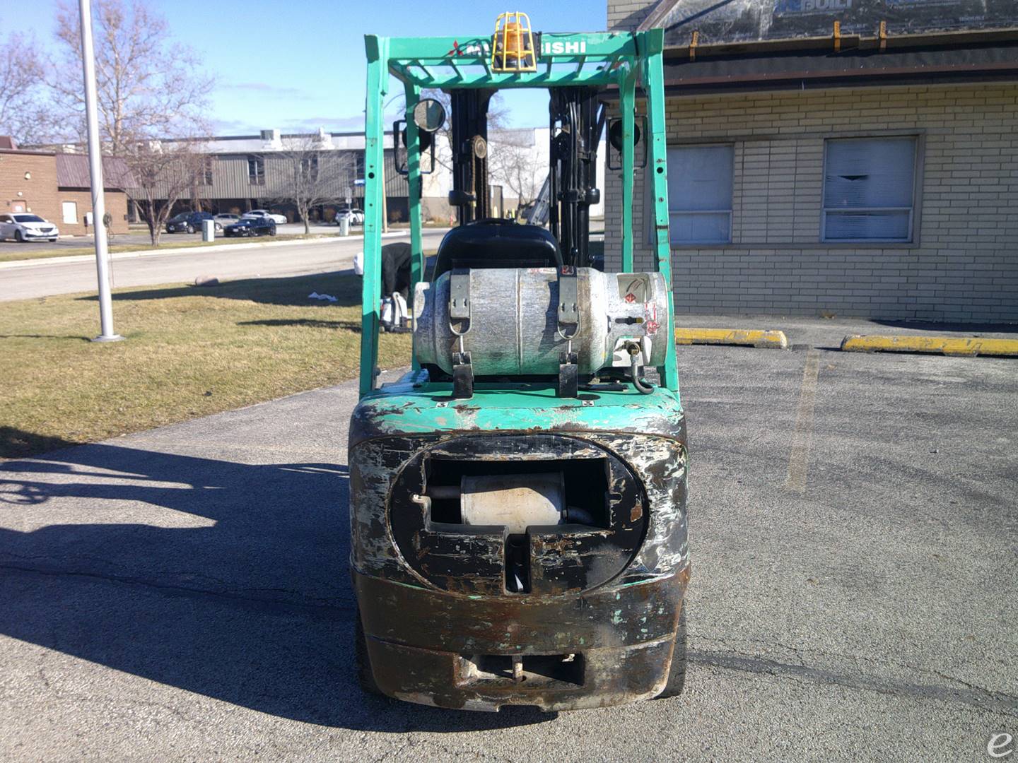2002 Mitsubishi FG18K LP Gas Forklift - 123Forklift