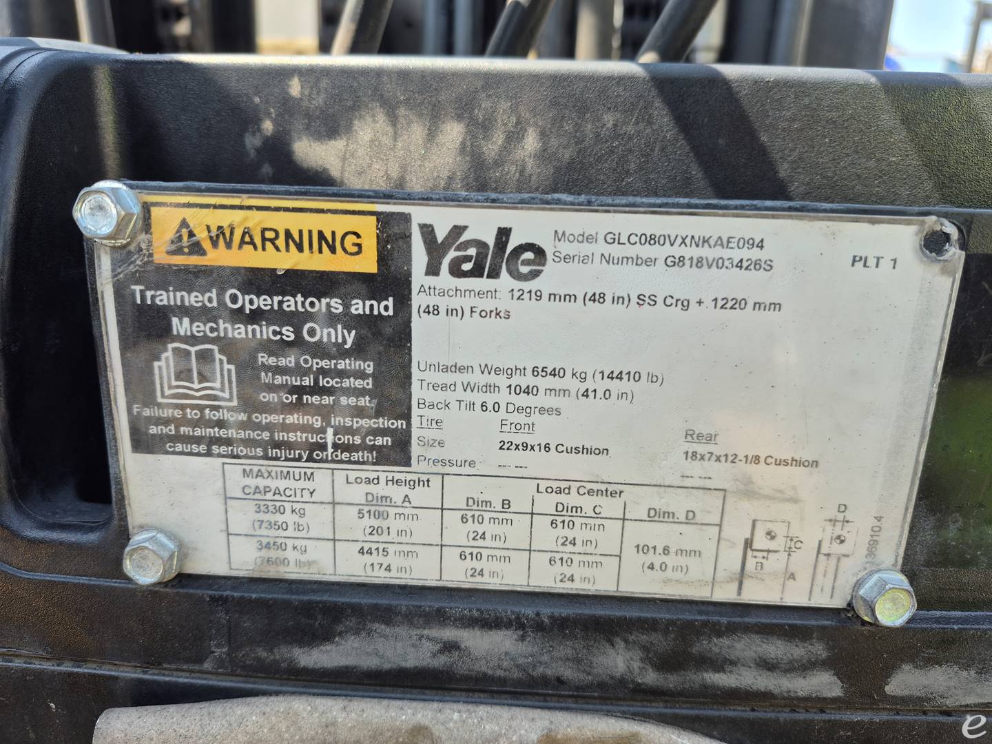 Yale GLC080VX