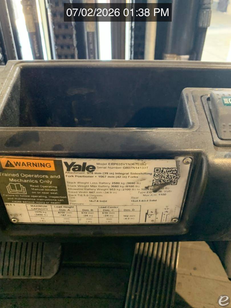2019 Yale ERP035VT