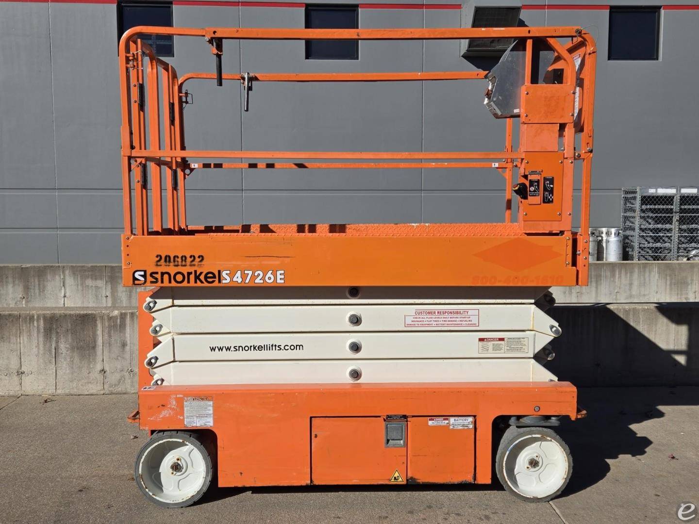 2018 Snorkel S4726E Electric Scisso...