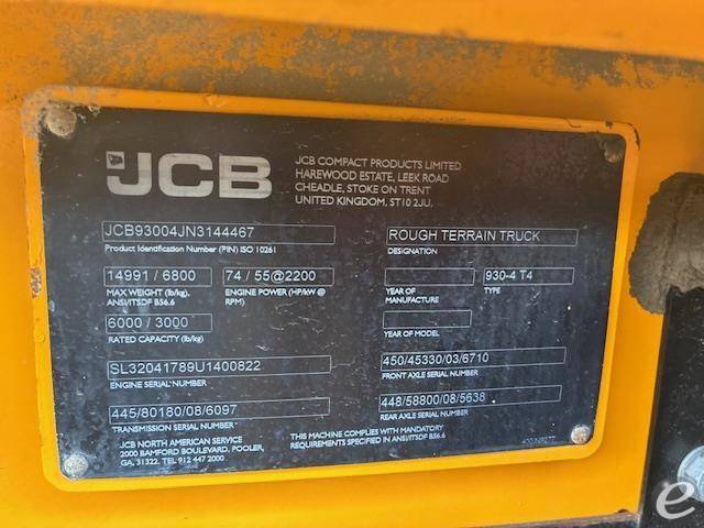 2022 JCB 930
