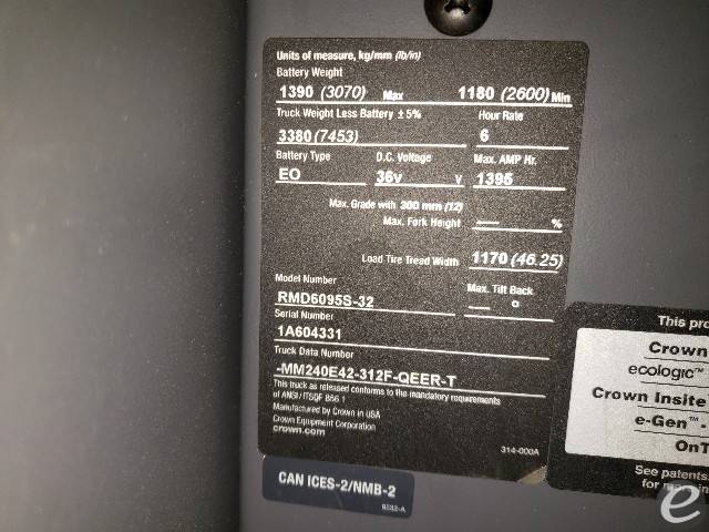 2021 Crown RMD6025S-32