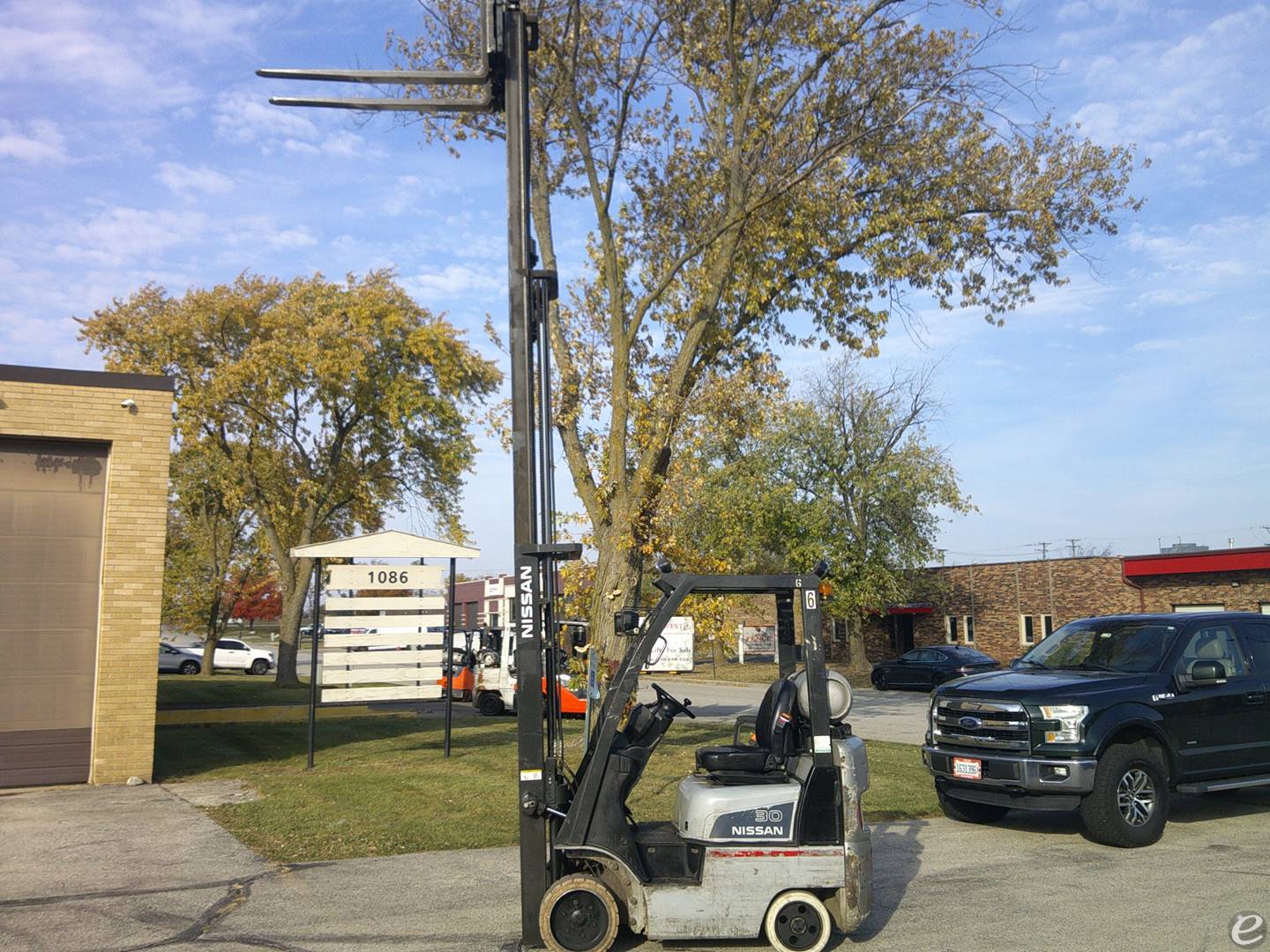 2013 Nissan                                             MCP1F1A15LV LP Gas Forklift - 123Forklift