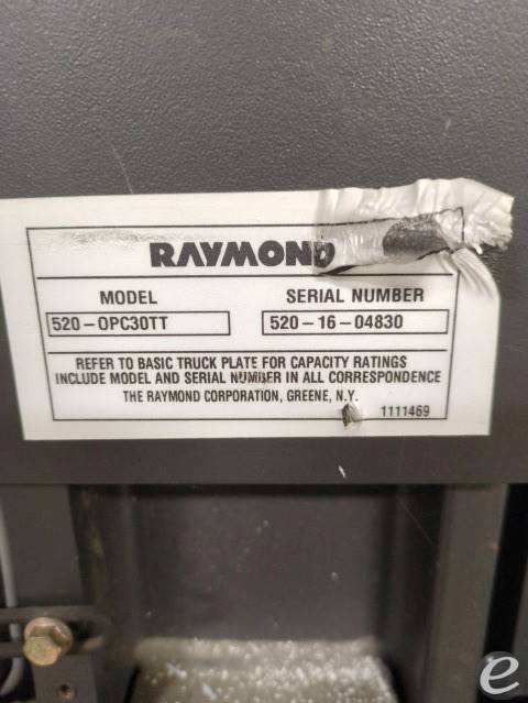 2016 Raymond 520-OPC30TT