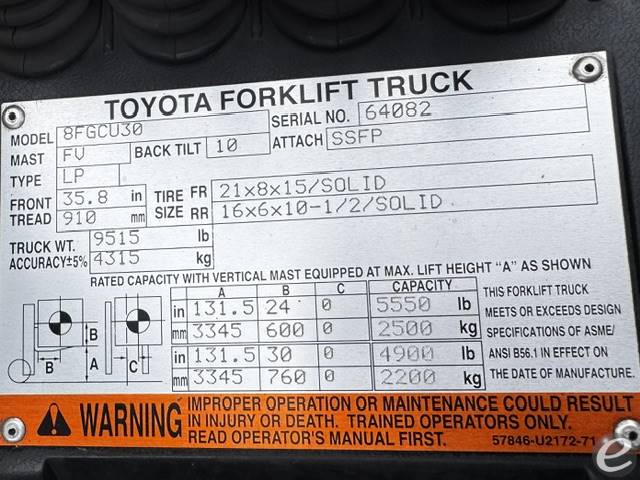 2015 Toyota U322-26