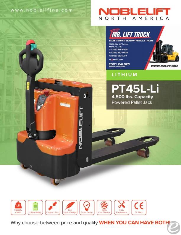 2026 Noblelift PT45-Li