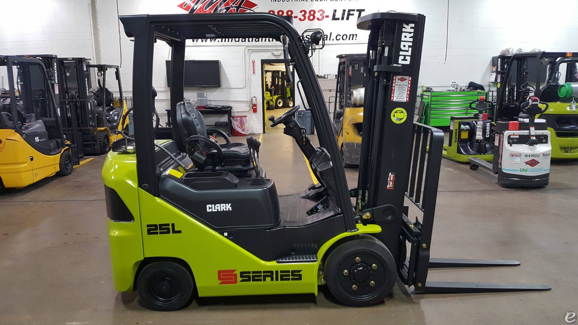 2019 Clark S25C LP Gas Forklift - 123Forklift
